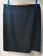 2XL Czarna Klasyczna Wąska Spódnica Duży Rozmiar