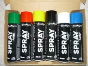 Zestaw farb w sprayu Bastelzone 200 ml 6 kolorów