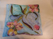 [unikat]Chusta cienka niebieska kolorowa.ZOBACZ!Lato.Hit.Moda.Paryż.