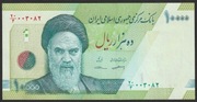 Iran 10000 rial 2018 - Chomeini - stan bankowy UNC