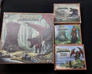 Gra planszowa Zerywia + 7 dodatków + koszulki Premium