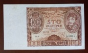 100 złotych - 1932 r.  seria AJ 4458604  