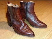 Kowbojki botki skórzane GABOR jak nowe.