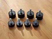 Solidne nóżki do pralki Siltax śruba 10 mm - nowe