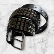 NOWY! 110 CM Pasek z ćwiekami Y2K Opium Gothic Vintage Alternative