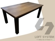 Stelaż stołu loft 200x100 + dostawki