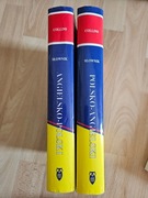Collins - Słownik pol-ang i ang-pol. Wyd. czwarte. 2 tomy. Stan idealny!