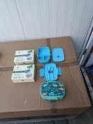 Lunchbox BOHEVA – Pudełko Śniadaniowe z Sztućcami | 3 Przegródki | BPA Free