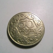 Moneta 50 groszy 1923