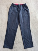 Granatowe spodnie trekkingowe turystyczne Mountain Warehouse 38