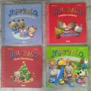 Marysia książki-zestaw 3 pojedyńcze i 1 potrójna