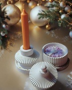 Zestaw dekoracje świece 