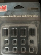 German Fuel Drums + Jerry Cans ( beczki i kanistry) - Hobby Master  HG0002