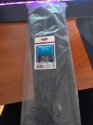 Opaska kablowa czarna, 100 sztuk.