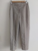 H&M spodnie w kratkę pepitka 32P 152