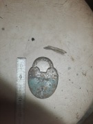 Stara kolekcjonerska kłódka