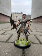 Figurka Metin 2 Wojownik w zbroi płytowej z łusek