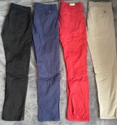 paczka 4szt. Spodnie ZARA Chinos 180/80  r.Euro 40/Mex 31 + gratis joggery