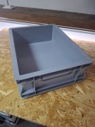 Profesjonalny pojemnik magazynowy Q-BOX Szary 400 x 300 x 170 mm