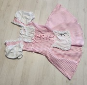 strój ludowy fartuszek małgosia ludowa bawarka gorset S M 1869