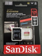 Karta pamięci z adapterem SanDisk microSDXC 128GB Extreme V30 190/90 MB/s