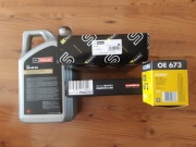 Filtry oleju, powietrza i kabinowy do Forda Focusa Mk2, 2.0 tdci, 136KM