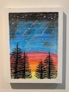 Obraz ręcznie malowany na płótnie