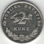 Chorwacja 2 kuny kune 2005 - 24,5 mm