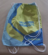 worek szkolny na wf sznurkowy niebiesko-zielony