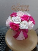 Sprzedam flowerbox mydlany na urodziny 