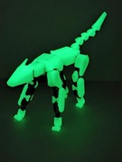 Dummy 13 Pies pupil dummy świecąca - złożona