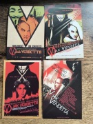 V JAK VENDETTA  4 X  ulotki filmowe 