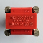 Transformator TR2 220 V / 24 V, 2 VA, typ TAH 2