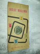 OKOLICE WROCŁAWIA - MAPA TURYSTYCZNA - 1:175 000 - 1959