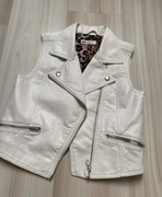 Kamizelka ze skóry naturalnej H&M 146 nowa