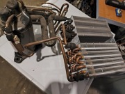 Sprężarka pompa ciepła suszarki wymiennik