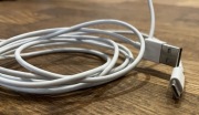 Kabel usb-c samsung do komórki biały 2 metry