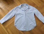 Koszula paski niebieskie Reserved biała 34 XS 24 hm 