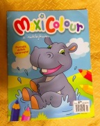 Kolorowanka dla dzieci "Maxi Colour" - dzikie zwierzątka