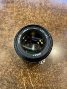 Nikkor ai ais 50mm f 1.4 nikon vintage lens