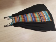 strój sukienka letnia hipiska hinduska lata 70 hipis nr 435 L XL