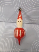 Bombka choinkowa prl laleczka 1/P1/