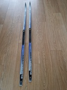 Narty biegowe z łuską Fischer Fibre Crown SL 203 cm + salomon sns profil
