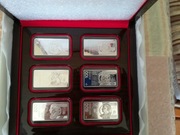 Zestaw monet,,polskie banknoty obiegowe,, stan bankowy UNC.(rezerwacja)