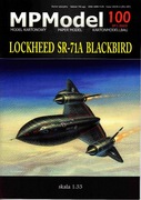 Lockcheed 71 SR-71A  Blackbird
