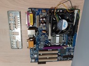 Retro, płyta z procesorem ASRock P4i45GV + Celeron 2,26GHz + 1GB DDR RAM 