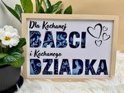 RAMKA 3D Oryginalny prezent na Dzień Babci i Dziadka