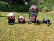 Cybex Priam Spring Blossom 3w1+baza