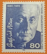 Znaczek  Niemcy Berlin 1986#760** Portret 