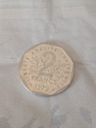 Moneta Francja 2 franki
